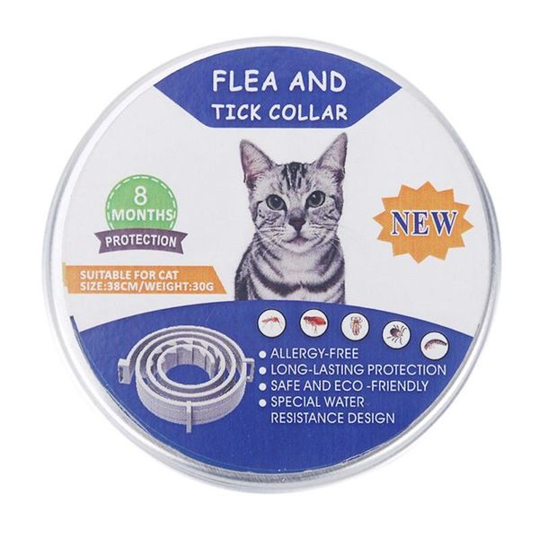 pet dog cat collar anti flea ticks mosquitoes outdoor adjustable accessories 8 months long-term protection collars & leads
pet dog cat collar anti flea ticks mosquitoes outdoor adjustable accessories 8 months long-term protection collars & leads