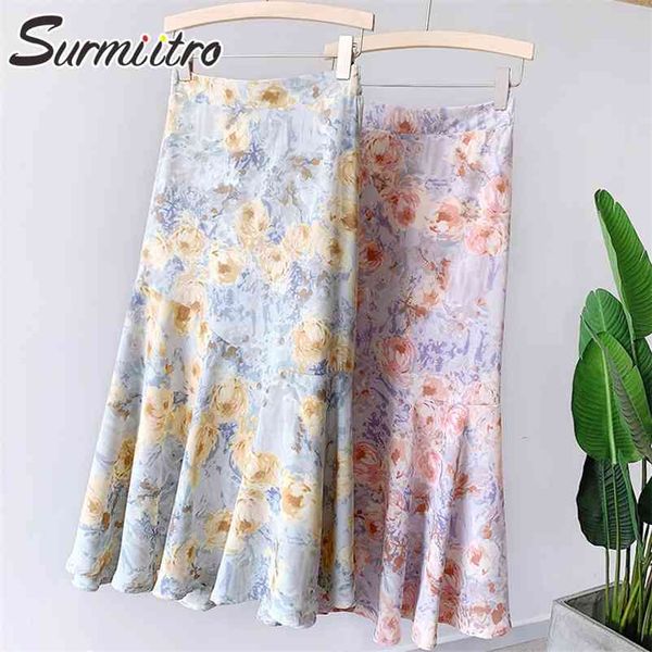 summer korean style vintage rose oil rainting long skirt women high waist aesthetic midi mermaid female 210421, Black
summer korean style vintage rose oil rainting long skirt women high waist aesthetic midi mermaid female 210421, Black