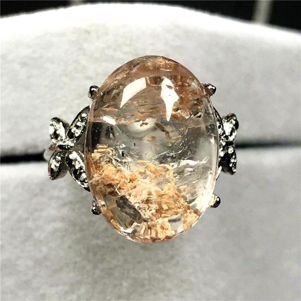 cluster rings 18x13mm natural ghost phantom quartz crystal ring for woman lady man beads garden gemstone silver adjustable jewelry, Golden;silver
cluster rings 18x13mm natural ghost phantom quartz crystal ring for woman lady man beads garden gemstone silver adjustable jewelry, Golden;silver