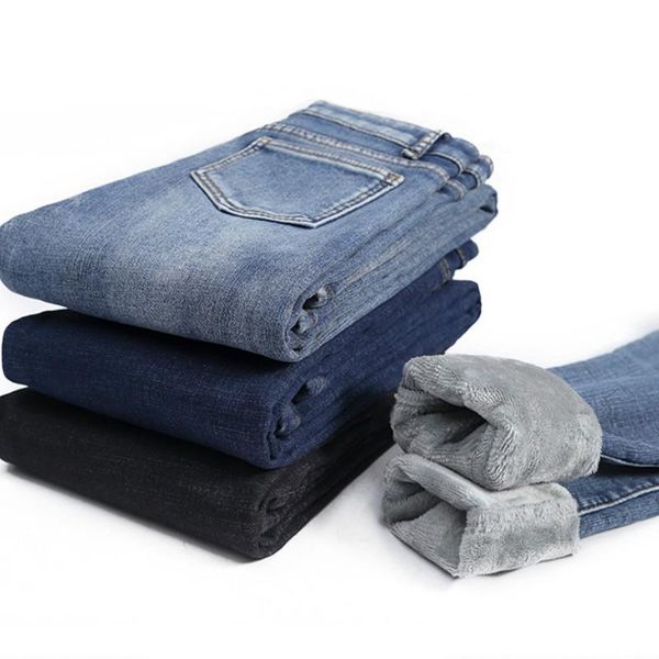 winter thick plus velvet women high waist skinny jeans simple fleece warm slim fit stretch ladies casual denim pencil pants women's, Blue
winter thick plus velvet women high waist skinny jeans simple fleece warm slim fit stretch ladies casual denim pencil pants women's, Blue