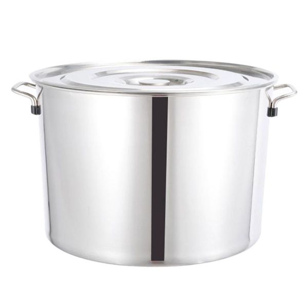 storage bottles & jars 1pc stainless steel practical rice porridge bucket soup pot with lid 
storage bottles & jars 1pc stainless steel practical rice porridge bucket soup pot with lid