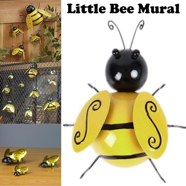 decorative objects & figurines 1/4 pcs metal decor fence 3d iron animal ornament wall hanging bee art pastoral decoration for bar
decorative objects & figurines 1/4 pcs metal decor fence 3d iron animal ornament wall hanging bee art pastoral decoration for bar
