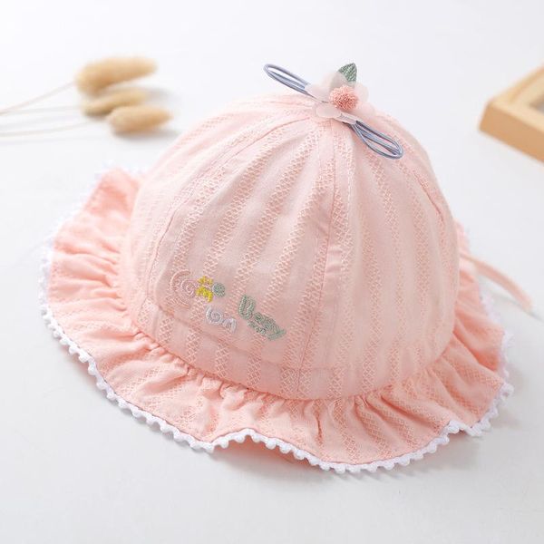 caps & hats 4 colors 2021 summer autumn cute pink born cotton hat baby girls outdoor sun lace kids infant bucket cap 0-8m, Yellow
caps & hats 4 colors 2021 summer autumn cute pink born cotton hat baby girls outdoor sun lace kids infant bucket cap 0-8m, Yellow