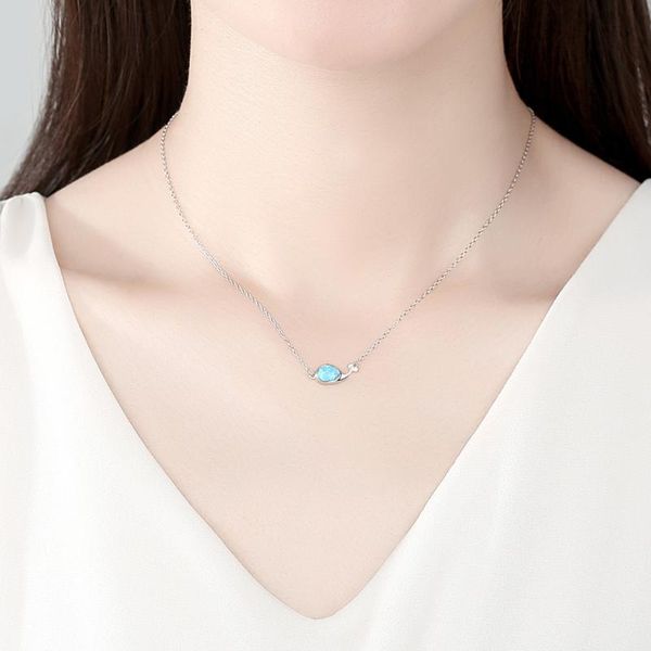 silver small whale necklace female simple trendy opal niche design sense clavicle chain net red jewelry bangle, Black
silver small whale necklace female simple trendy opal niche design sense clavicle chain net red jewelry bangle, Black