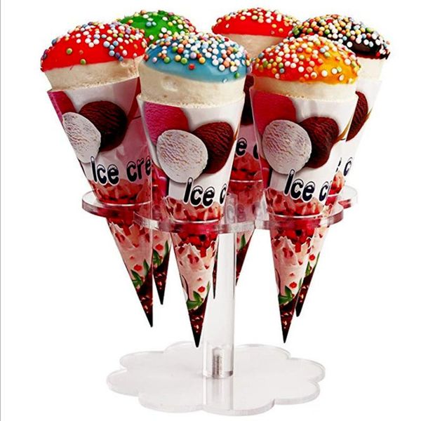 other bakeware 6/16/22 holes kitchen transparent acrylic ice cream cake cone stand holder wedding food display tray baking tools
other bakeware 6/16/22 holes kitchen transparent acrylic ice cream cake cone stand holder wedding food display tray baking tools