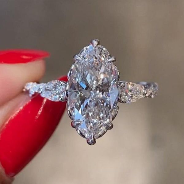 wedding rings youhaocc large marquise-shaped zircon ring fashion ladies hand jewelry engagement proposal size: 6-10, Slivery;golden
wedding rings youhaocc large marquise-shaped zircon ring fashion ladies hand jewelry engagement proposal size: 6-10, Slivery;golden