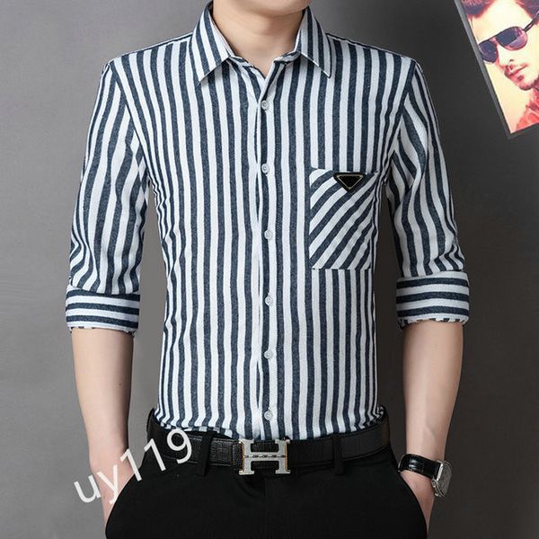 2021 fashion ironing business formal long sleeve shirt men's lazy style casual stripe checked size -3xl#07, White;black
2021 fashion ironing business formal long sleeve shirt men's lazy style casual stripe checked size -3xl#07, White;black