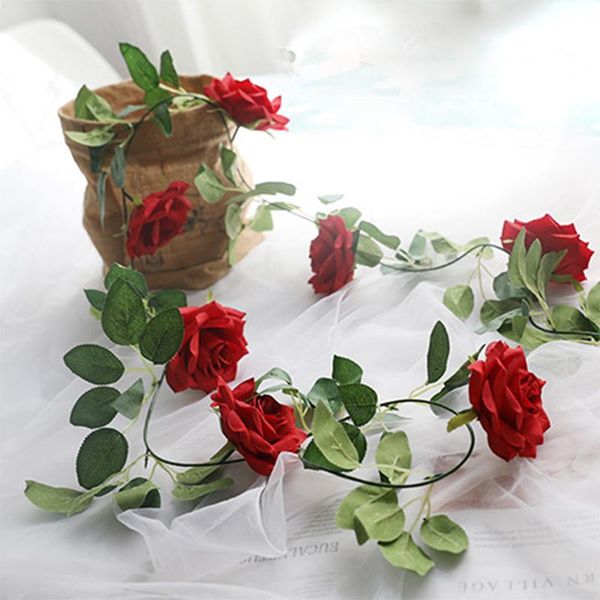 wedding decor party artificial silk rose vines plastic stems flowers,artificial fake roses flowers rattan home room decorative & wreaths
wedding decor party artificial silk rose vines plastic stems flowers,artificial fake roses flowers rattan home room decorative & wreaths