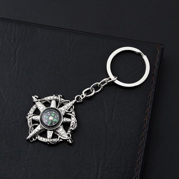 keychains car keychain ghost claw compass key chain creative holder metal ring keyring auto accessories, Silver
keychains car keychain ghost claw compass key chain creative holder metal ring keyring auto accessories, Silver