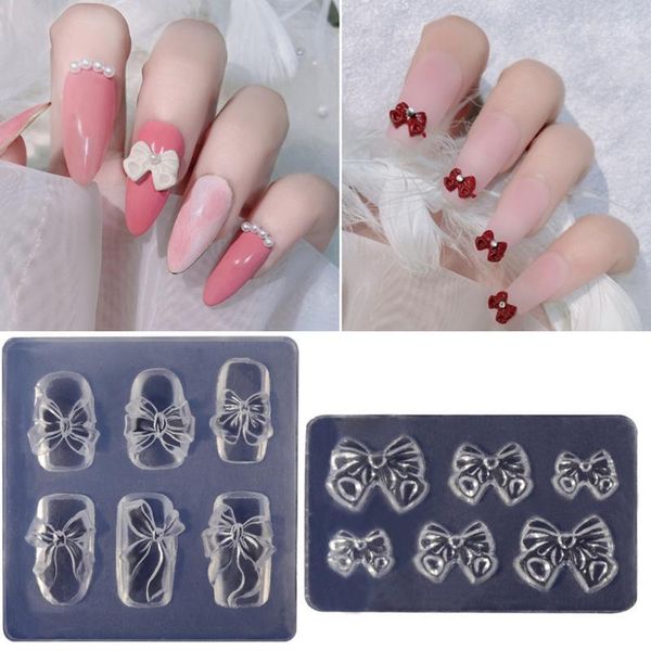 silicone transparent nail mold bowknot carved decoration stamping plate durable carving manicure art tool equipment1, Silver
silicone transparent nail mold bowknot carved decoration stamping plate durable carving manicure art tool equipment1, Silver