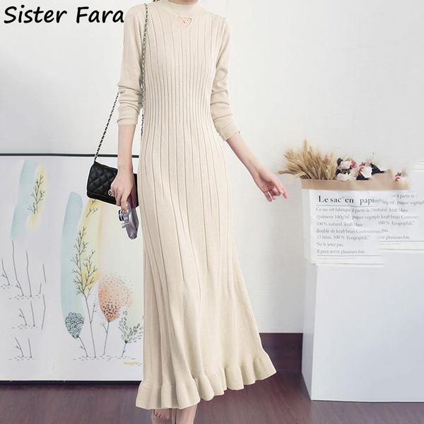 casual dresses sister fara autumn winter long dress knitting female slim o-neck thicken warm solid sleeve sweater for women, Black;gray
casual dresses sister fara autumn winter long dress knitting female slim o-neck thicken warm solid sleeve sweater for women, Black;gray