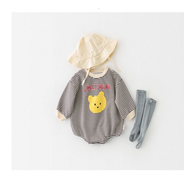 rompers wholesale spring korean style baby girl bodysuit cartoon bear striped letters cute kids born jumpsuit e1002 77am, Blue
rompers wholesale spring korean style baby girl bodysuit cartoon bear striped letters cute kids born jumpsuit e1002 77am, Blue
