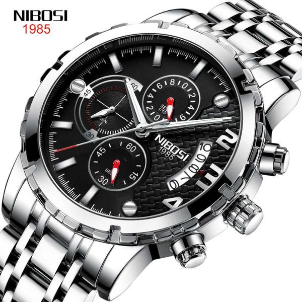 wristwatches nibosi men watch chronograph quartz watches waterproof wristwatch fashion casual sport male reloje relogio masculino 2021, Slivery;brown
wristwatches nibosi men watch chronograph quartz watches waterproof wristwatch fashion casual sport male reloje relogio masculino 2021, Slivery;brown