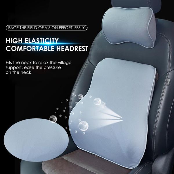 seat cushions multi-functional universal memory foam car auto headrest neck pillow + durable practical classic lumbar back support set
seat cushions multi-functional universal memory foam car auto headrest neck pillow + durable practical classic lumbar back support set
