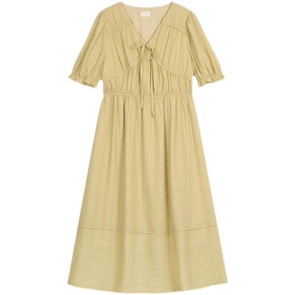 maternity dresses 2021 summer pregnant women dress yellow short sleeve vneck high waist pleated chiffon pregnancy loose maxi, White
maternity dresses 2021 summer pregnant women dress yellow short sleeve vneck high waist pleated chiffon pregnancy loose maxi, White