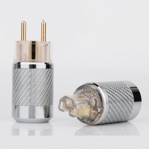 smart power plugs hi-end wcf2-teg carbon fiber gold plated european standard ac plug iec female
smart power plugs hi-end wcf2-teg carbon fiber gold plated european standard ac plug iec female