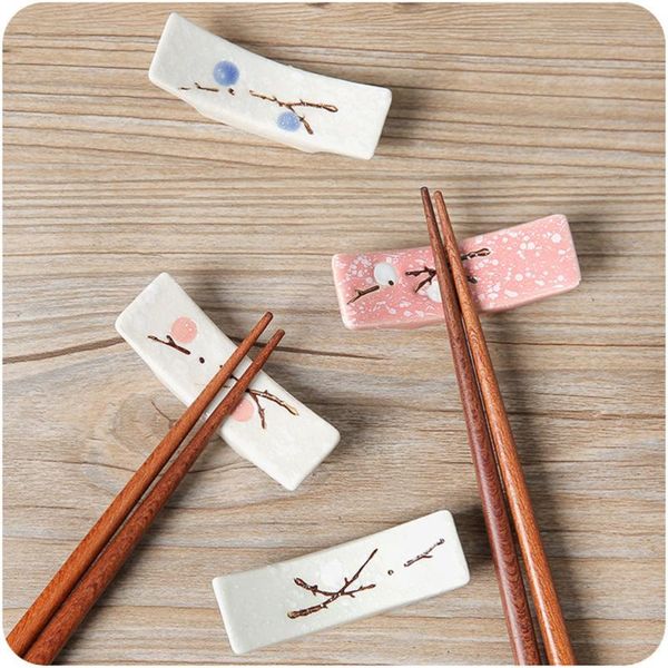 chopsticks 4pcs plum blossom printing ceramic japanese style stand rest rack spoon fork holder set
chopsticks 4pcs plum blossom printing ceramic japanese style stand rest rack spoon fork holder set