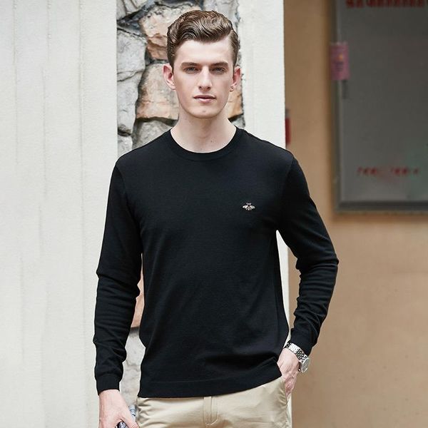 sweatshirt men's autumn winter sweater long-sleeved european american slim trendy casual all-match knit low waist jersey sweaters, White;black
sweatshirt men's autumn winter sweater long-sleeved european american slim trendy casual all-match knit low waist jersey sweaters, White;black