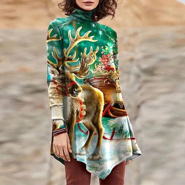 women's blouses & shirts women elegant christmas printed loose blouse retro warm fleece collar pullover glamorous female plus size 3xl, White
women's blouses & shirts women elegant christmas printed loose blouse retro warm fleece collar pullover glamorous female plus size 3xl, White