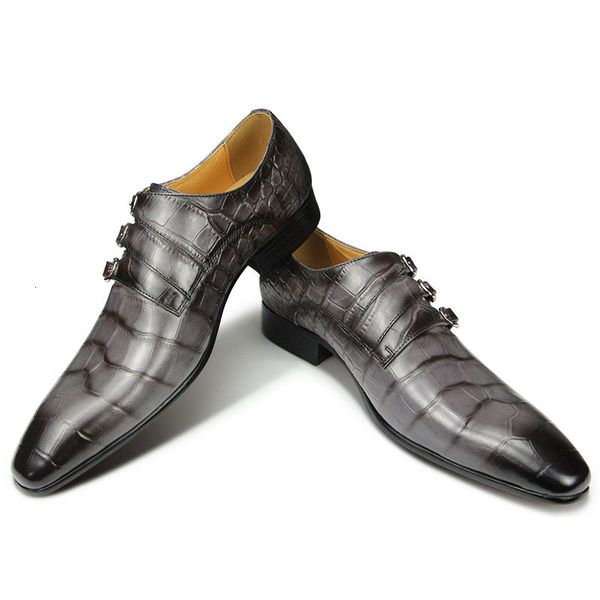dress shoes moda crocodilo imprimir vestido de festa casamento dos homens sapatos escritório artesanal couro monge fivela cinta cinza aponto, Black
dress shoes moda crocodilo imprimir vestido de festa casamento dos homens sapatos escritório artesanal couro monge fivela cinta cinza aponto, Black