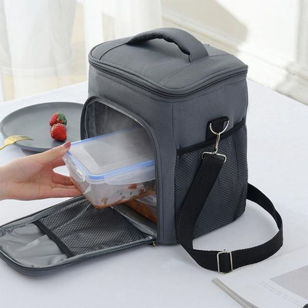 storage bags r9jc portable insulation lunch bag reusable box leakproof cooler tote with adjustable shoulder strap
storage bags r9jc portable insulation lunch bag reusable box leakproof cooler tote with adjustable shoulder strap