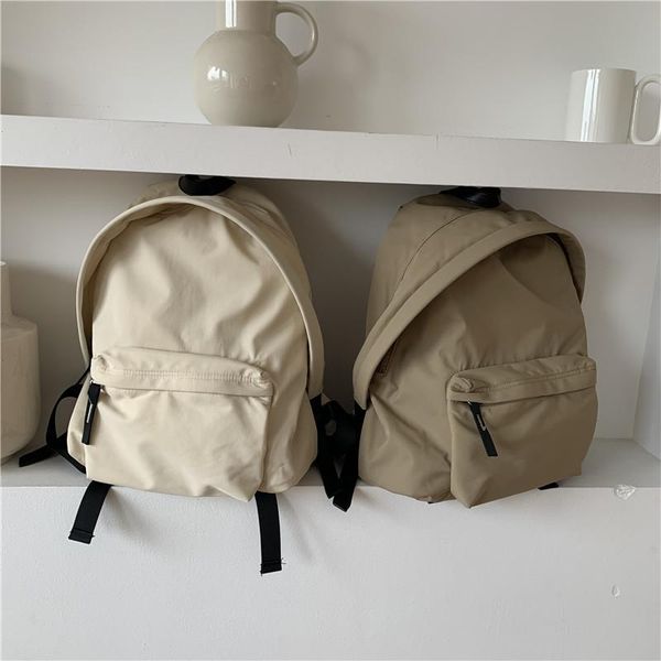 backpack 2021 nylon women fashion shoulder bags solid travel school for girls bagpack mochila
backpack 2021 nylon women fashion shoulder bags solid travel school for girls bagpack mochila