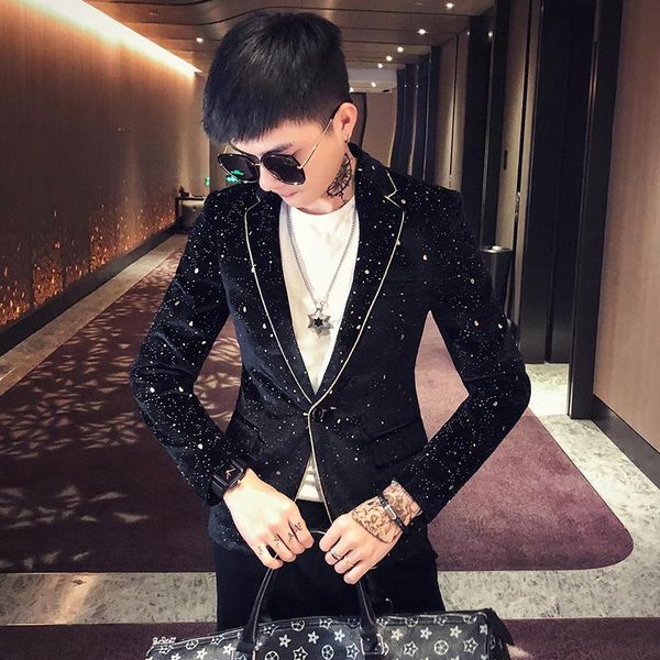 men's suits & blazers man fashion single buttom smart casual business social slim fit formal dress suit jacket blazer, White;black
men's suits & blazers man fashion single buttom smart casual business social slim fit formal dress suit jacket blazer, White;black