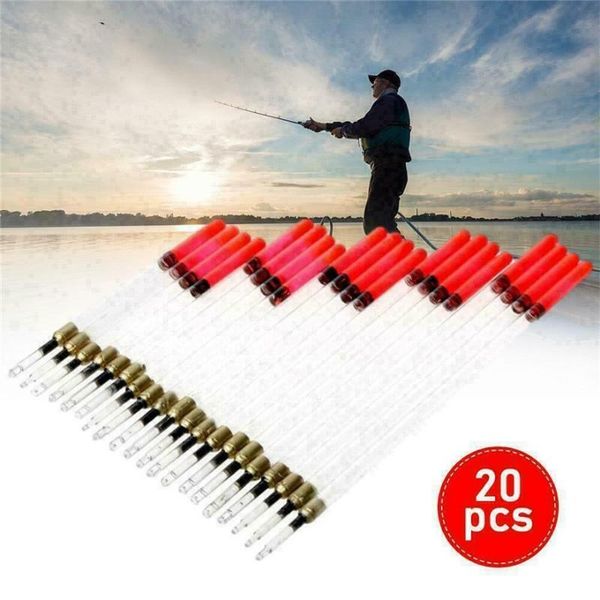 20pcs mixed transparent plastic float fishing fish pearl tube hollow straight floa accessories
20pcs mixed transparent plastic float fishing fish pearl tube hollow straight floa accessories