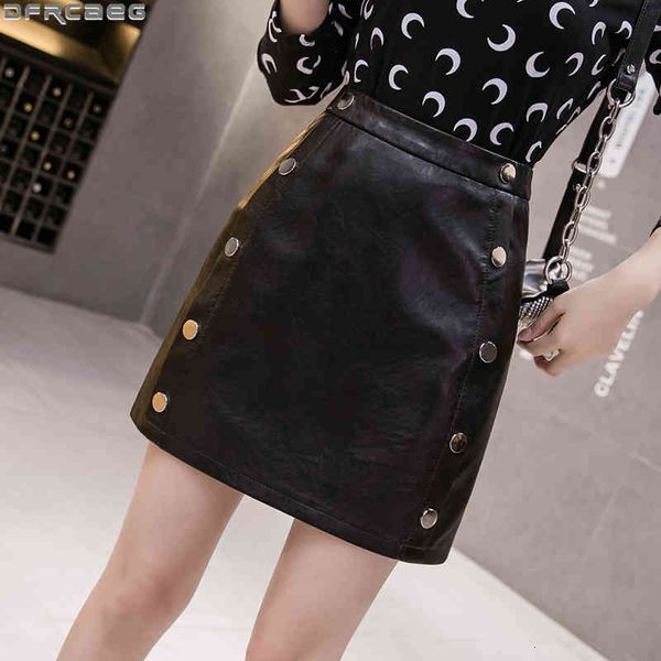 casual dresses autumn and winter vintage a-line leather skirt women high waist mini falda mujer double button sequined ladies skir, Black;gray
casual dresses autumn and winter vintage a-line leather skirt women high waist mini falda mujer double button sequined ladies skir, Black;gray