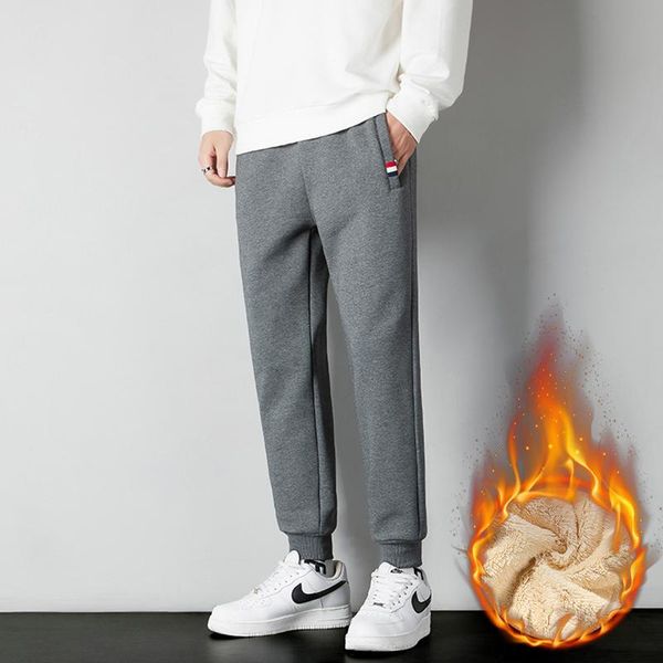 men's pants winter fashion fleece jogger warm drawstring straight rib leg sweatpant plus size, Black
men's pants winter fashion fleece jogger warm drawstring straight rib leg sweatpant plus size, Black