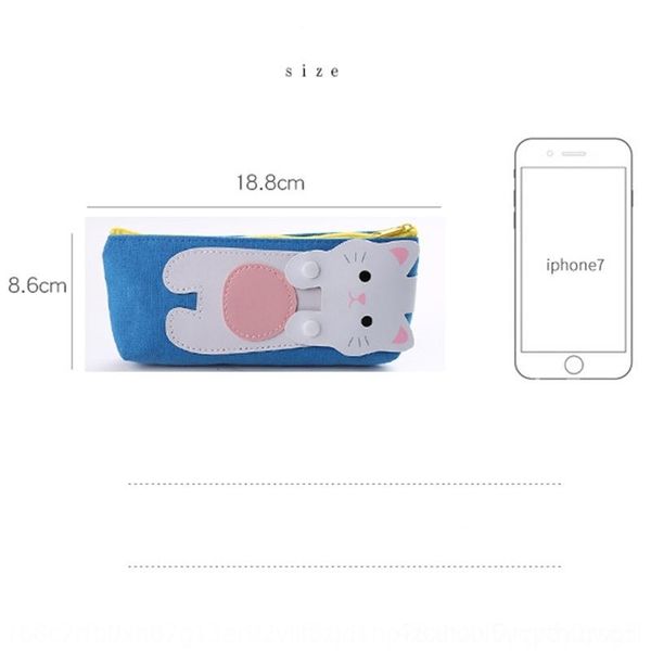 xFK korean cartoon cat case canvas stationery box case student canvas pencil creative pencil bags stationery bag
xFK korean cartoon cat case canvas stationery box case student canvas pencil creative pencil bags stationery bag