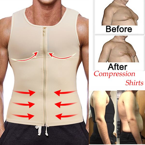 menss shapers shirt vest slimming underwear body shaper tight tank waist trainer tummy control girdle mens corset, Black;brown
menss shapers shirt vest slimming underwear body shaper tight tank waist trainer tummy control girdle mens corset, Black;brown