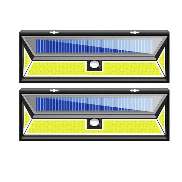 solar lamps 2 pack 180 led cob garden motion sensor wall light waterproof lamp wide lighting angle outdoor luz para exterior
solar lamps 2 pack 180 led cob garden motion sensor wall light waterproof lamp wide lighting angle outdoor luz para exterior