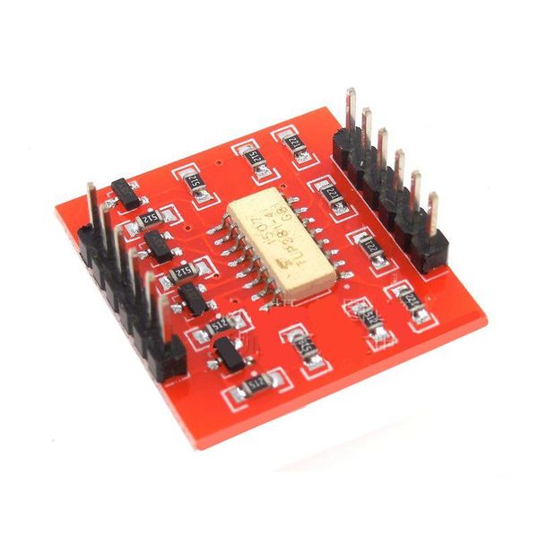 integrated circuits 4 way optocoupler isolation module, high and low level expansion board, electronic building blocks module
integrated circuits 4 way optocoupler isolation module, high and low level expansion board, electronic building blocks module