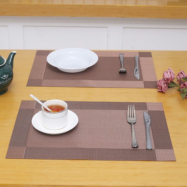 4-piece set of european western food pad pvc teslin non slip thermal insulation environmental protection dining table
4-piece set of european western food pad pvc teslin non slip thermal insulation environmental protection dining table