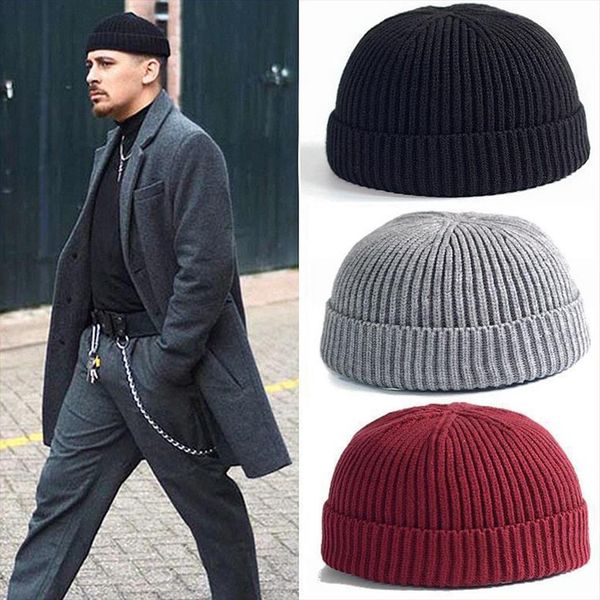 fashion mens beanie winter knit hat boy skullcap sailor cap cuffs retro navy short solid color autumn warm c50, Blue;gray
fashion mens beanie winter knit hat boy skullcap sailor cap cuffs retro navy short solid color autumn warm c50, Blue;gray