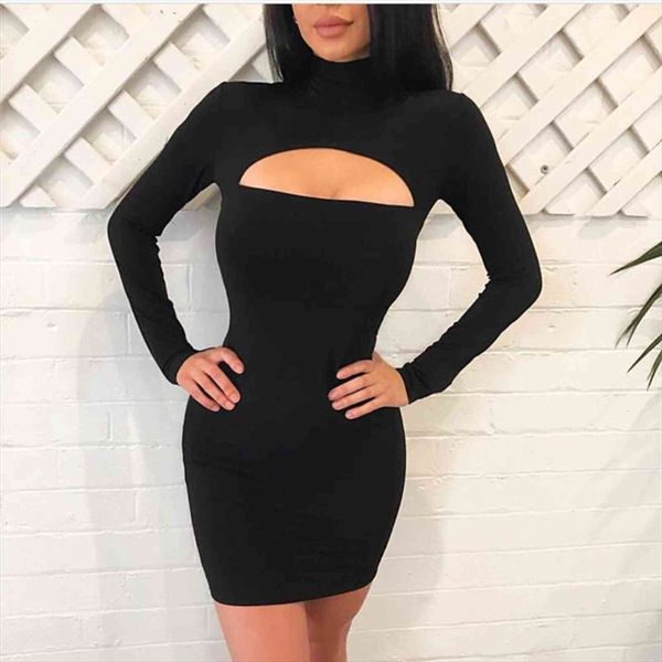 turtleneck long sleeve low cut womens dresses mini bodycon autumn winter black club party femme slim vestidos, Black;gray
turtleneck long sleeve low cut womens dresses mini bodycon autumn winter black club party femme slim vestidos, Black;gray