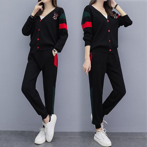 two piece dress 2021 skinny korean version knitted cardigan and trousers for early autumn women's fashion two-piece suit, White
two piece dress 2021 skinny korean version knitted cardigan and trousers for early autumn women's fashion two-piece suit, White