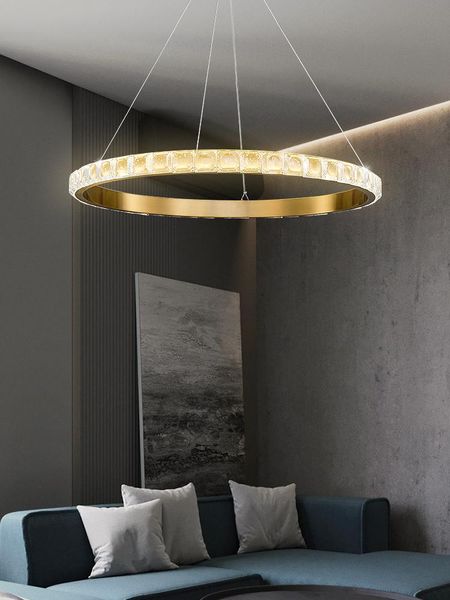 light luxury crystal chandelier post-modern living room dining bedroom minimalist pendant lamps
light luxury crystal chandelier post-modern living room dining bedroom minimalist pendant lamps