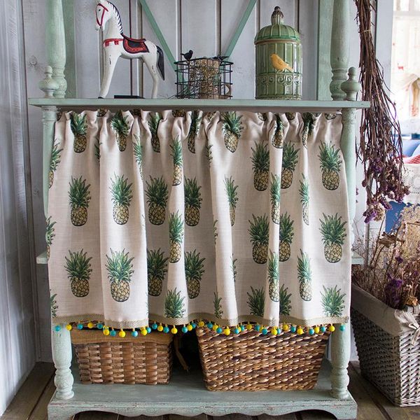 curtain & drapes pastoral kitchen curtains cotton linen short pineapple printed door valance original lovely drape with beads
curtain & drapes pastoral kitchen curtains cotton linen short pineapple printed door valance original lovely drape with beads