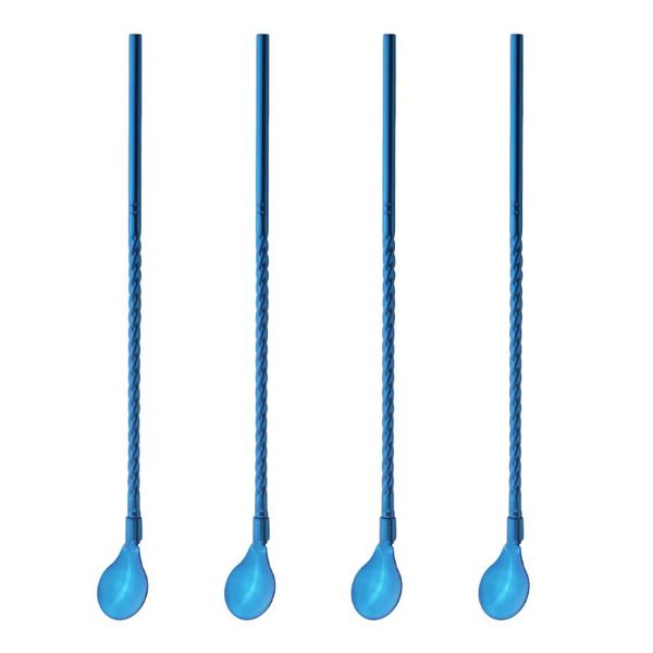 drinking straws bar cocktail coffee stirring spoon 4pcs long straw multicolor scoop 18/10 stainless steel straight reusable
drinking straws bar cocktail coffee stirring spoon 4pcs long straw multicolor scoop 18/10 stainless steel straight reusable