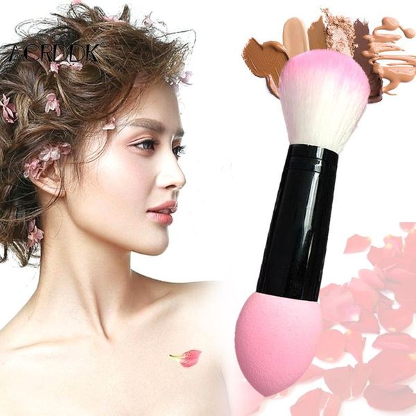 makeup brushes 1pcs women professional double head blusher brush with sponge drop powder puff comfortable to hold
makeup brushes 1pcs women professional double head blusher brush with sponge drop powder puff comfortable to hold