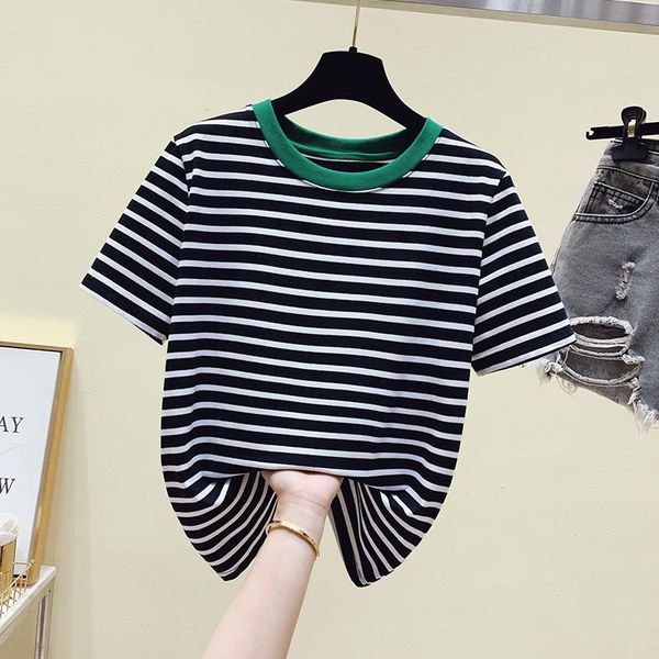 women's blouses & shirts black striped for shirt women summer t-shirt o-neck short sleeve female casual office ladies blusa, White
women's blouses & shirts black striped for shirt women summer t-shirt o-neck short sleeve female casual office ladies blusa, White