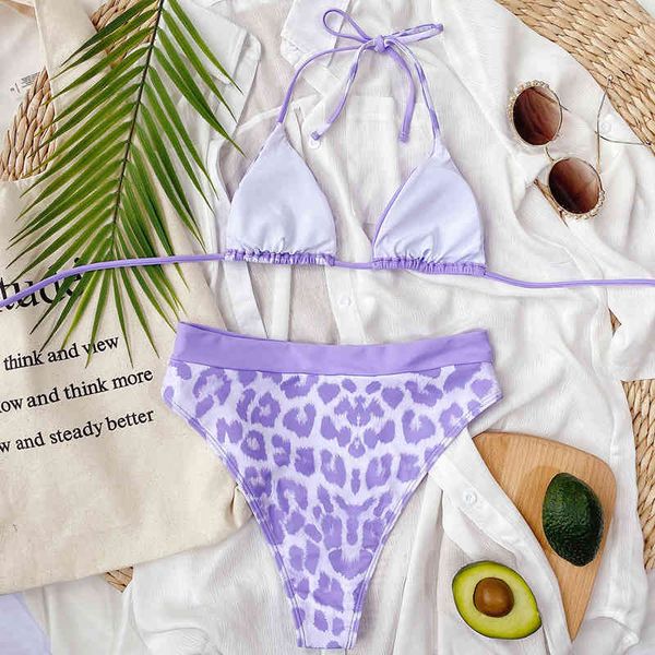 new splicing high waist 2021 halter female swimsuit women swimwear two-pieces bikini set printed bather bathing suit swimin
new splicing high waist 2021 halter female swimsuit women swimwear two-pieces bikini set printed bather bathing suit swimin