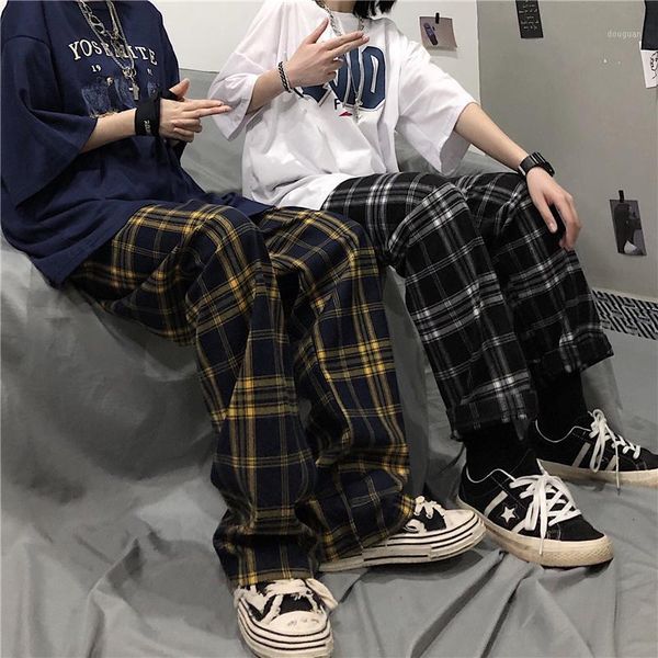 women's pants & capris summer korea ulzzang loose casual fashion punk female plaid large size trousers hip-hop vintage fun ins couple, Black;white
women's pants & capris summer korea ulzzang loose casual fashion punk female plaid large size trousers hip-hop vintage fun ins couple, Black;white