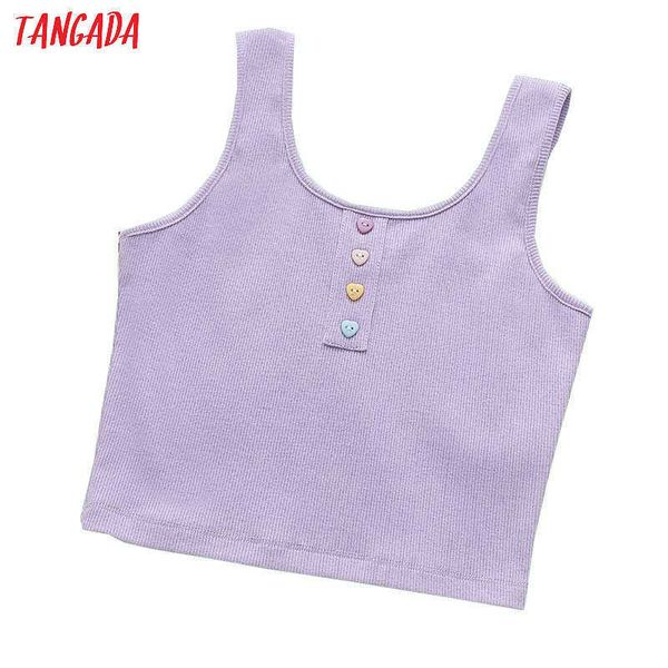 tangada women solid camis crop strap sleeveless buttons backless short shirts female casual 1d308 210609, White
tangada women solid camis crop strap sleeveless buttons backless short shirts female casual 1d308 210609, White