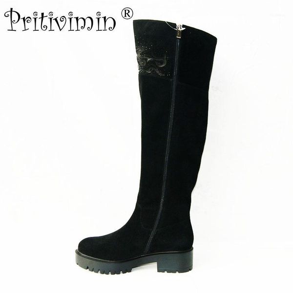 boots pritivimin fn75 2021 women winter warm real wool fur lined shoes ladies genuine leather over the knee high factory direct1, Black
boots pritivimin fn75 2021 women winter warm real wool fur lined shoes ladies genuine leather over the knee high factory direct1, Black