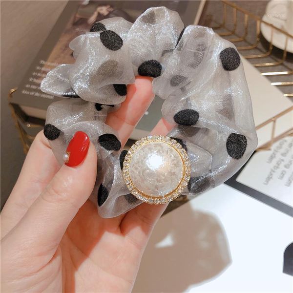 chiffon wave point hair ties pearl rhinestone korean accessories spring and summer rope1
chiffon wave point hair ties pearl rhinestone korean accessories spring and summer rope1