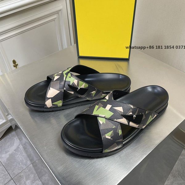 2021s luxury fashion designer sand slippers flat bottom comfortable brand men's casual summer wide soled sandals with box have size, Black
2021s luxury fashion designer sand slippers flat bottom comfortable brand men's casual summer wide soled sandals with box have size, Black