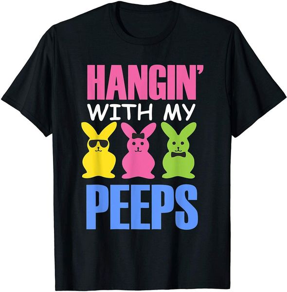 hangin with my peeps funny easter bunny for kids t shirt boys men t-shirt, White;black
hangin with my peeps funny easter bunny for kids t shirt boys men t-shirt, White;black